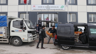 Edirne’de sahipsiz hayvanlar için dernek ve kamu kurumlarına 6 ton mama dağıtıldı