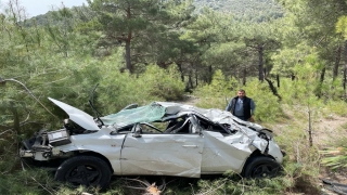 Kayıp öğretmen ormanlık alanda kaza yapmış halde bulundu