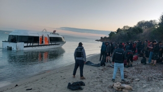 Çanakkale’de 123 düzensiz göçmen filikaya binmek üzereyken yakalandı
