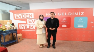 ’’Evden Eve İyilik’’ projesinde 500’üncü bağış tamamlandı