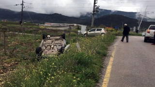 Sakarya’da trafik kazası 1 kişi yaralandı