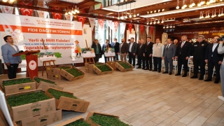 Şile’de 367 bin sebzemeyve fidesinin dağıtımına başlandı