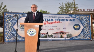 Keşan’da Asri Cami ve cenaze işleri hizmet binasının temeli atıldı 