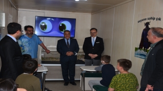 Çevre ve su bilinçlendirme tırı Bilecik’te ziyarete açıldı