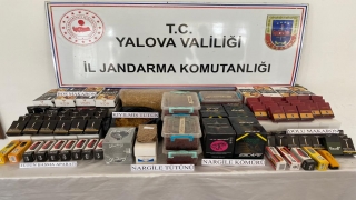Yalova’da kaçakçılık operasyonu