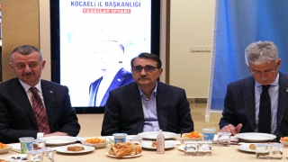 Bakan Dönmez, AK Parti Kocaeli Teşkilatının iftarında konuştu: