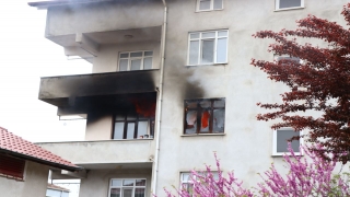 Kandıra’da çıkan yangında ev hasar gördü