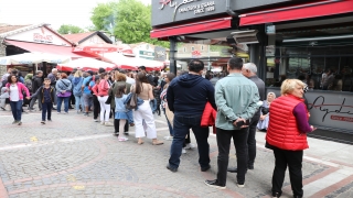 Edirne’nin tava ciğerinde bayram sırası