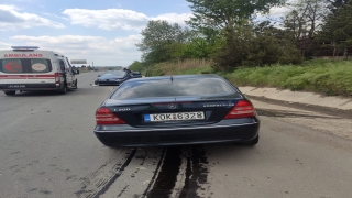 Edirne’de iki otomobilin çarpışması sonucu 4 kişi yaralandı