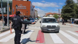 Pazaryeri’nde ”Yayalar için 5 adımda güvenli trafik” uygulaması yapıldı