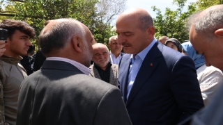 İçişleri Bakanı Soylu, şehit Teğmen Bahadır’ın Yalova’daki ailesini ziyaret etti