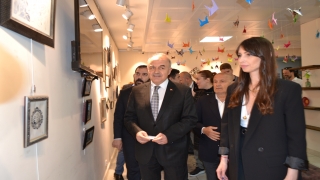 Yalova’da özel eğitim gereksinimli çocukların eserleri sergilenmeye başlandı