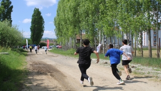 Pazaryeri’nde Gençlik Haftası’nda kros yarışı yapıldı