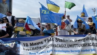 Kırım Tatarları ve Ukraynalılardan sürgünün 78. yılında ”Rusya”ya tepki