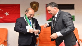 Filistin’in Salfeet Belediyesi ile Havran Belediyesi ”kardeş şehir” protokolü imzalandı