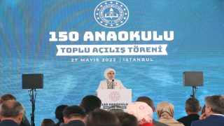 Emine Erdoğan, ”150 Anaokulu Toplu Açılış Töreni”nde konuştu: