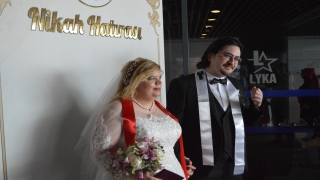 Kanadalı gelin, Kırklareli’nde Türk gelenekleriyle evlendi