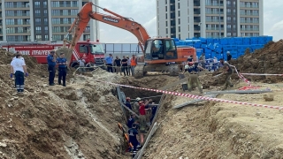 Başakşehir’de inşaat alanında 1 işçi göçük altında kaldı