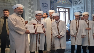 Diyanet İşleri Başkanı Erbaş, Kocaeli’de icazet merasimine katıldı: