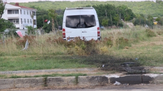 Tekirdağ’da öğrenci servisi ile hafif ticari araç çarpıştı, 4 öğrenci yaralandı