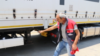  Tırlara ”kaçak göçmen” önlemi uzun yol şoförlerini sevindirdi
