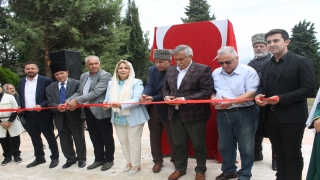 Manyas’ta Çerkes Osmanlı komutanının anıt mezarı yenilendi