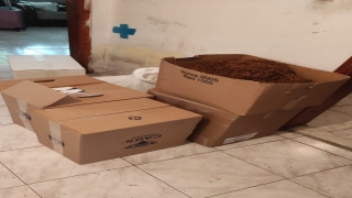 Çekmeköy’de 364 kilogram kaçak tütün ele geçirildi