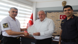 Söğütlü İlçe Jandarma Komutanı Bozkurt’tan Başkan Özten’e ziyaret