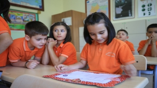 Trakya’daki okullarda karne heyecanı yaşandı
