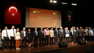 YÖKAK Başkanı Kar, ÇOMÜ’nün ”Kurumsal Akreditasyon Sertifika” törenine katıldı:
