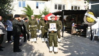 Tekirdağ’da vefat eden Kıbrıs gazisi son yolculuğuna uğurlandı