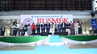 BUSMEK sergisi ziyaretçilerin beğenisine sunuldu