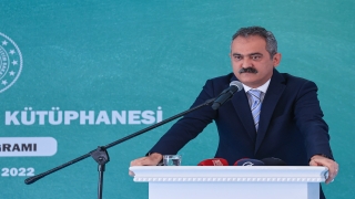 Milli Eğitim Bakanı Özer, İhsan Fazlıoğlu Kütüphanesi’nin açılışına katıldı: