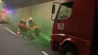 Bilecik’te kara yolu tünelleri acil durum tatbikatı yapıldı