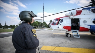 Bursa’da jandarma helikopter destekli trafik denetimi yaptı