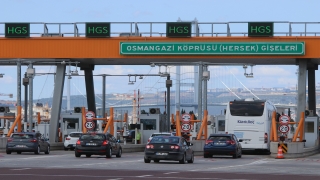 Osmangazi Köprüsü’nde bayramın son gününde dönüş hareketliliği