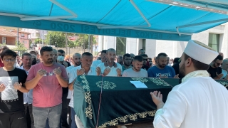 Çanakkale’de öldürülen eğitimci Nazmi Arıkan’ın şoförünün cenazesi toprağa verildi