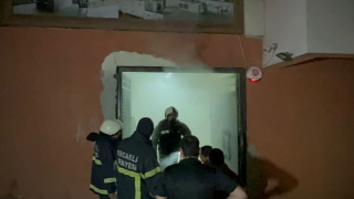 Kocaeli’de marangoz atölyesinde çıkan yangın söndürüldü
