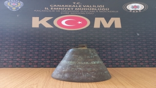 Çanakkale’de 200 yıllık kilise çanı ele geçirildi
