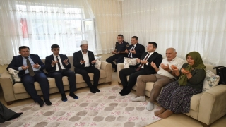 Edirne Valisi H. Kürşat Kırbıyık, şehit ailesini ziyaret etti