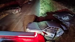 Tekirdağ’da düğün yemeğinden dönen araçlar kaza yaptı 1 kişi öldü