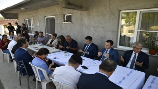 Edirne Valisi Kırbıyık, şehit ailesini ziyaret etti