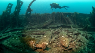 Çanakkale Savaşları’nda batan ”HMS Majestic” gemisinin batığı görüntülendi