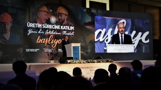 Bakan Bilgin, ”Bursa Üretim Sürecine Katılımın Desteklenmesi Projesi Toplantısı”nda konuştu: