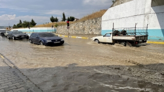 Tekirdağ’da sağanak etkili oldu 