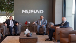 Trakya Üniversitesi Rektörü Tabakoğlu, MÜSİAD’ı ziyaret etti