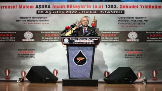 CHP Genel Başkanı Kılıçdaroğlu, ”Evrensel Aşura Matem Merasimi”nde konuştu: