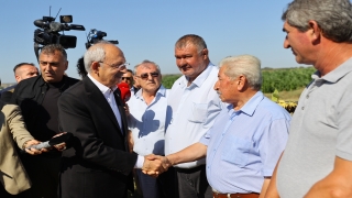 CHP Genel Başkanı Kılıçdaroğlu, Edirne’de çiftçilerle bir araya geldi: