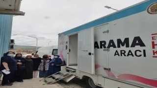 Osmaneli’de mobil kanser tarama aracı hizmet vermeye başladı