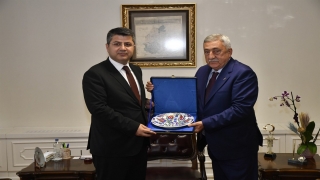 TESK Başkanı Palandöken, Edirne Valisi Kırbıyık’ı ziyaret etti